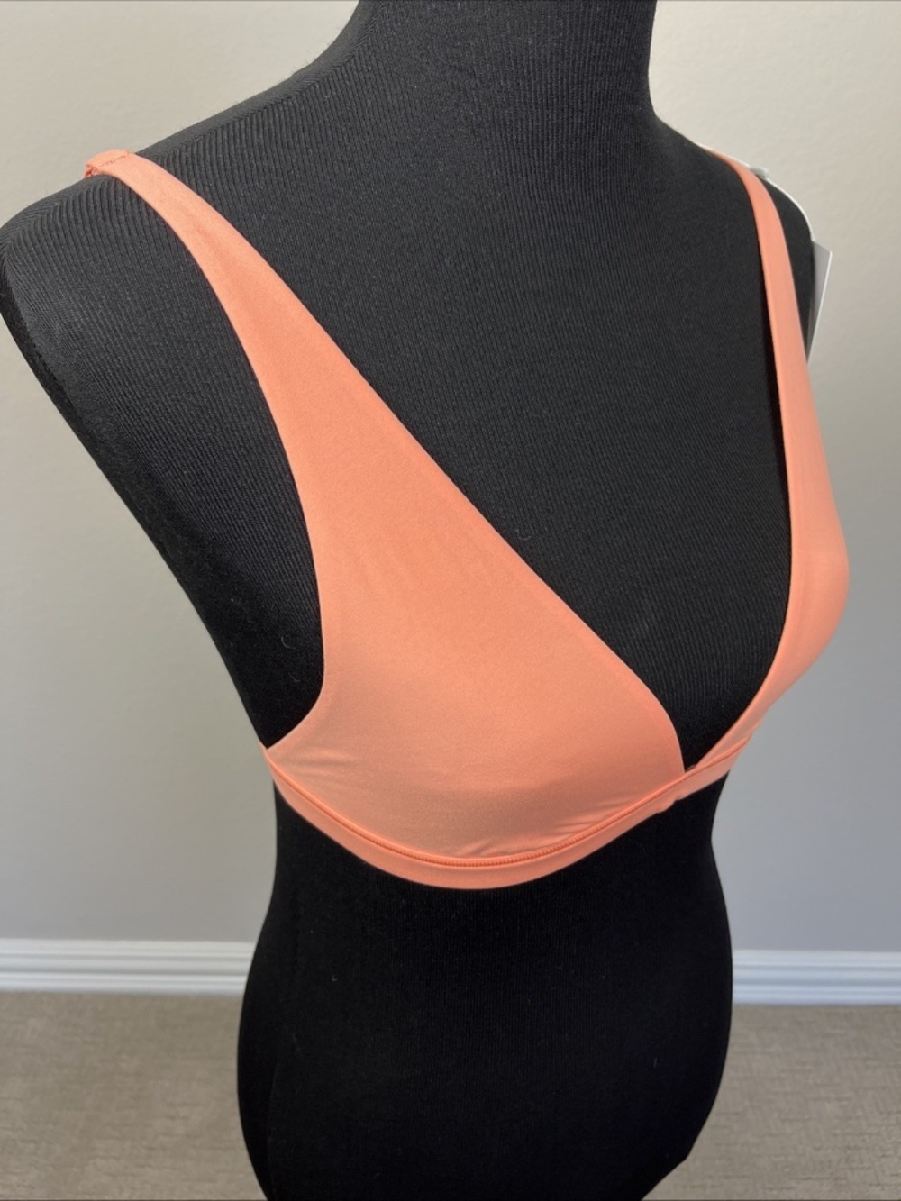 Lululemon Nulu Triangle Bralette size 10 A-D cup Coral Kiss NWT